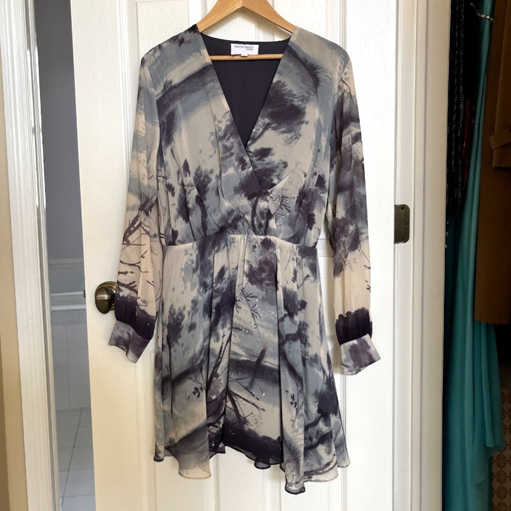 Walter Baker Patterned Dress - L